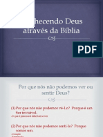 Conhecendo Deus Através Da Bíblia