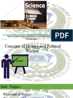 Topic 1-3-Concepts of History and Political Science