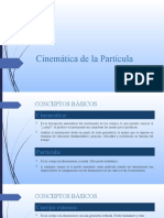 2 Cinemática de La Partícula - Conceptos Básicos