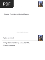 Chapter 7 - Object-Oriented Design