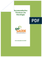 Recomendações Técnicas em Oncologia IPE Saúde 20-07-2021