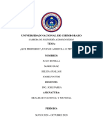 Informe - Resumen de La Importancia Del Sector Agrícola para El Desarrollo Socioecónomico Del Ecuador.