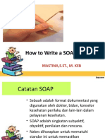 How To Write A SOAP Note