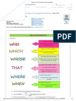 Relative Clauses: Difference Between Defining and Non Defining