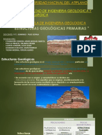 Estructuras geológicas secundarias