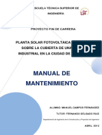 9. Manual de Manteminiento Solar