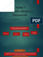 Unidad 3 Desarrollo Afectivo y Psicosocial