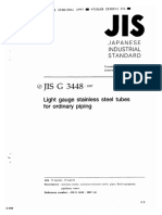 JIS-G3448-1997-Light Gauge Stainless Steel Tubes For Ordinary Piping