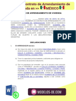 Modelo Contrato Arrendamiento de Vivienda 2