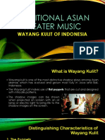 Traditional Asian Theater Music (Wayang Kulit of Indonesia)