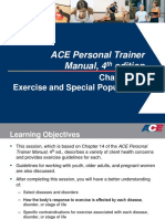 ACE Personal Trainer Manual Chapter 14 Exercise Guidelines