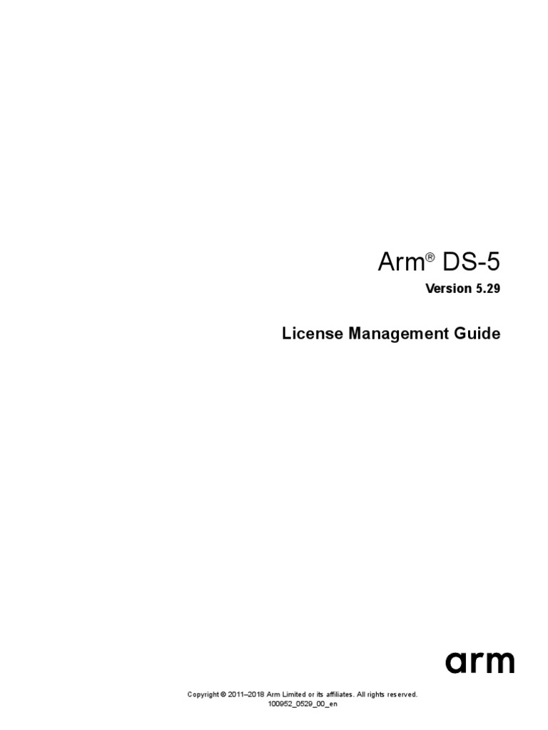 ds-5 License Management Guide | PDF | Server (Computing) | Operating System