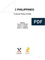 The Philippines Cultural Policy Profile