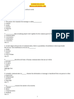 Communication Skills MCQs Pel