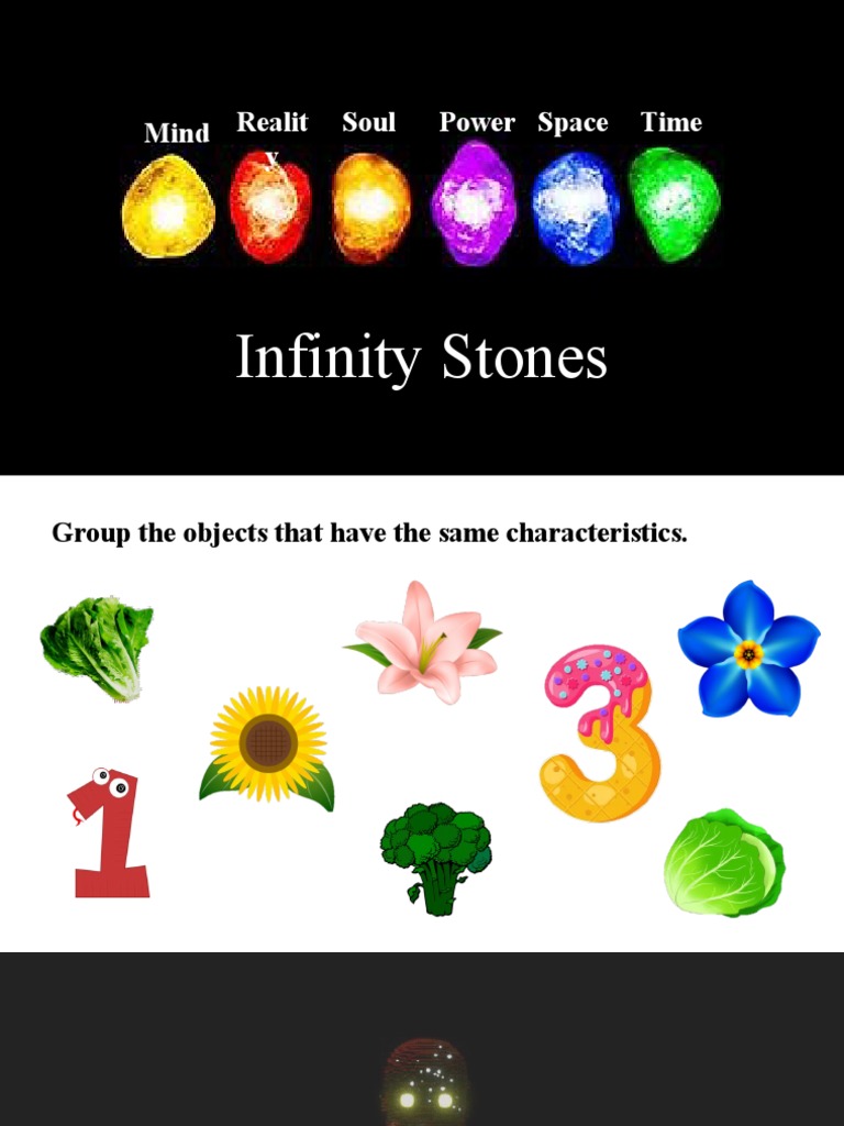 Time Realit y Soul Power Space Mind: Infinity Stones | PDF | Set ...