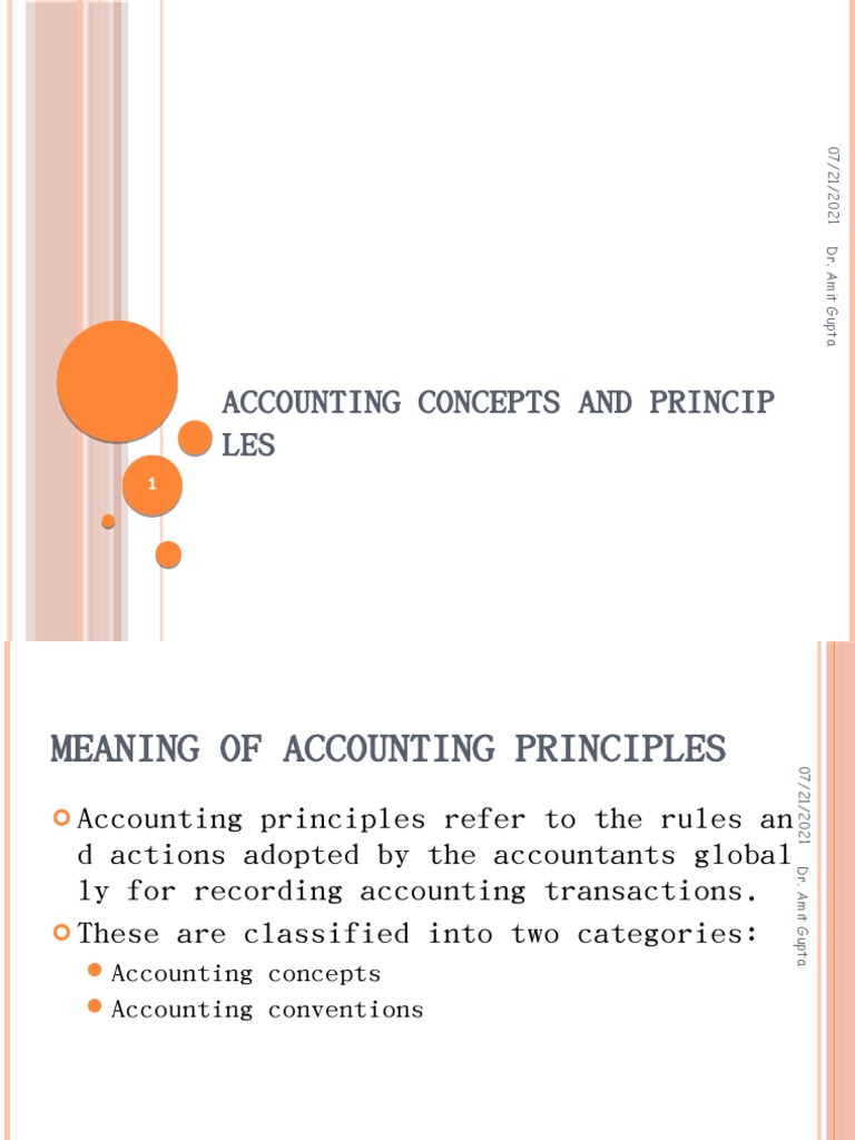 Accounting Concepts and Principles Explained A Comprehensive Breakdown