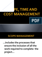 (07-07) Scope, Time, Cost Management