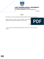 Circular - Revised June 2021 - Project Schedule