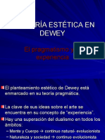 TEMA VI. LA TEORIA ESTETICA DE DEWEY