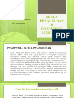 Andi Awaliya Purnamasari - PPT Skala Pengukuran & Instrumen Penelitian