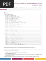 Draft: Jurisprudence Learning Module & Examination