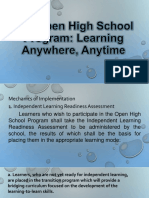 Theopenhighschoolprogramlearninganywhereanytime 150513062225 Lva1 App6891