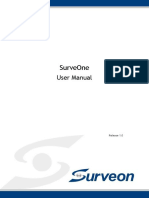 Surveone: User Manual