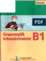 Langenscheidt Grammatik Intensivtrainer B1
