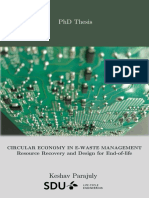 Circular Economy in E-Waste Management