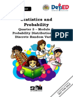 StatProb - q3 - Mod2 - Probability Distribution For A Discrete Random Variable