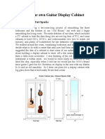 Build Your Own Guitar Cabinet