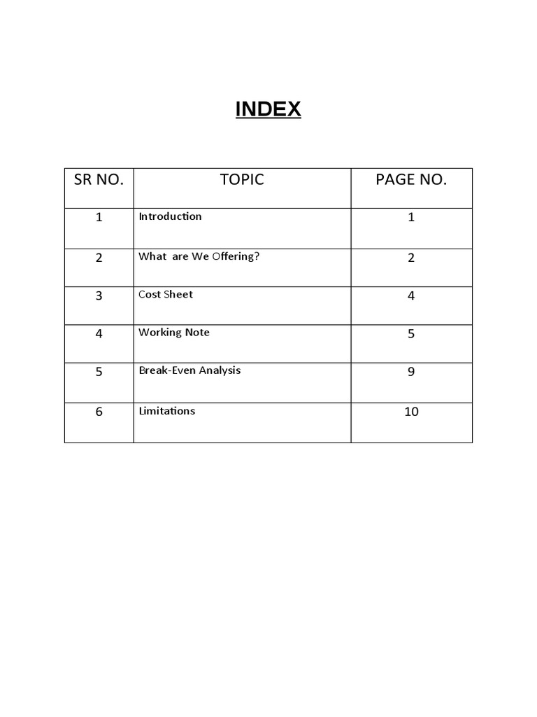 INDEX | PDF