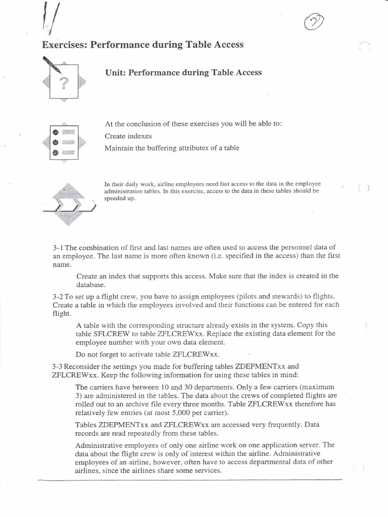 Enhancing Table Access Performance | PDF | Database Index | Databases