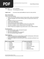 Major Topic:: Grade 8 Physical Science