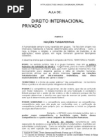 Resumo de Direito Internacional Privado - Adriana Ferrari