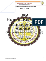 Module 1 HRM