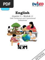 English: Quarter 4 - Module 2