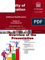 Faculty of Education: Additional Qualifications
