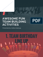 Awesome Fun Team Building Activities: Presented by Vartika Kashyap