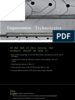Introduction to ICT Empowerment Technologies