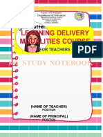 Study Notebook Template 5