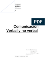 Comunicacion Verbal y No Verbal