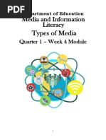 Module 4 Mil Types of Media