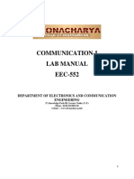 Communication Lab I