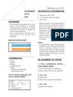 Afar 01 - Partnership Formation and Liquidation