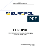 Europol: Structura, Funcţionarea Şi Atribuţiile Organizaţiei Europol