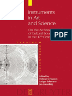 (Theatrum Scientiarum_ English Version 2) Helmar Schramm, Ludger Schwarte, Jan Lazardzig (eds.) - Instruments in Art and Science_ On the Architectonics of Cultural Boundaries in the 17th Century-Walte