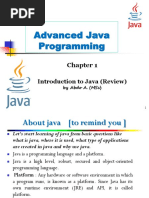 Ch1 Introduction - Advanced Java