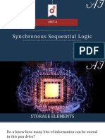 Synchronous Sequential Logic: UNIT-4