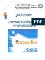 Ghid Profesor Moodle